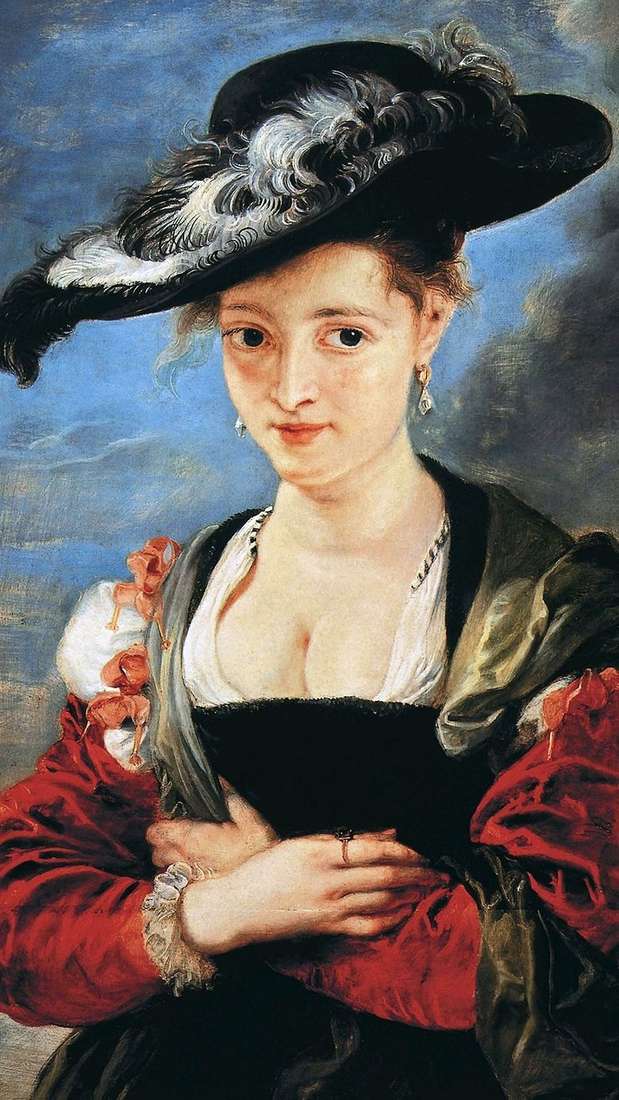 Sombrero de paja dama   Peter Rubens
