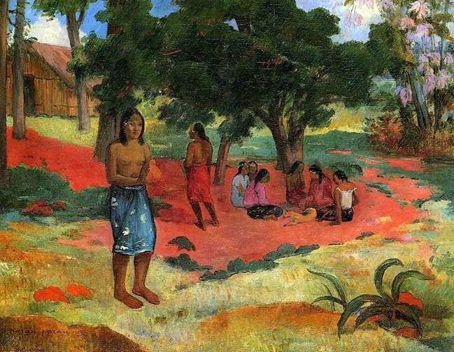 Susurro II   Paul Gauguin