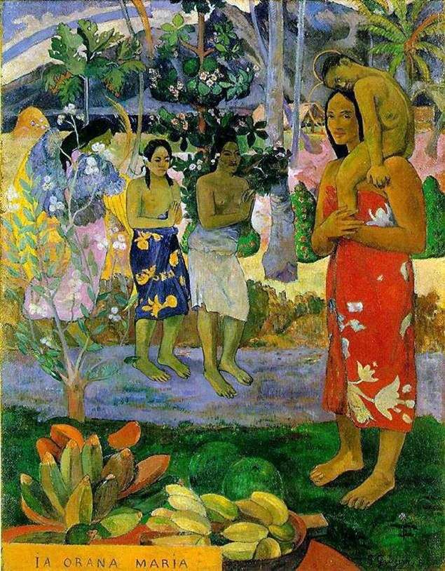 Te damos la bienvenida, Maria   Paul Gauguin