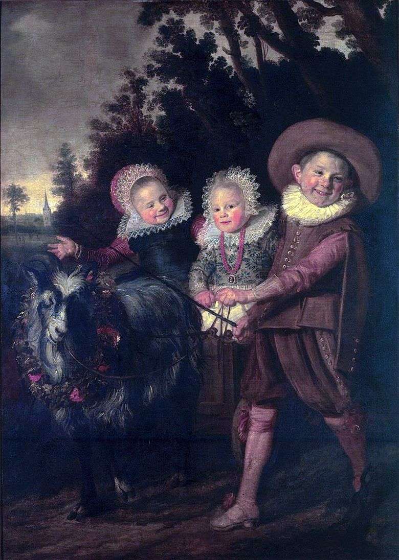 Un grupo de niños   Frans Hals