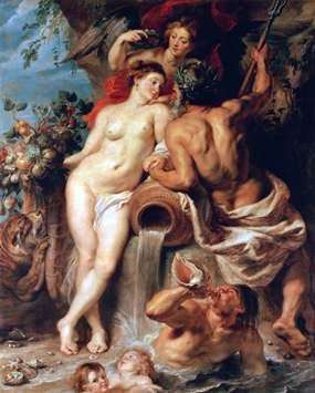 Unión de la Tierra y el Agua   Peter Rubens