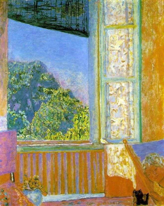 Ventana abierta   Pierre Bonnard