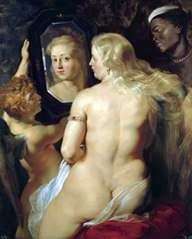 Venus en el espejo   Peter Rubens