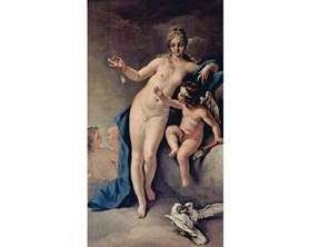 Venus y Cupido   Sebastiano Ricci