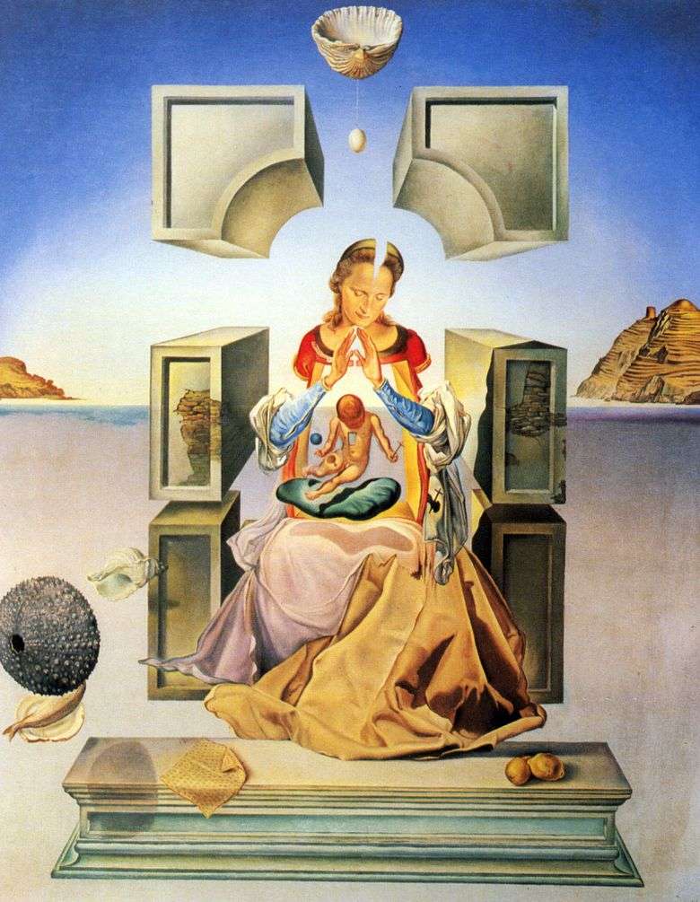 Virgen de Puerto Ligata   Salvador Dali