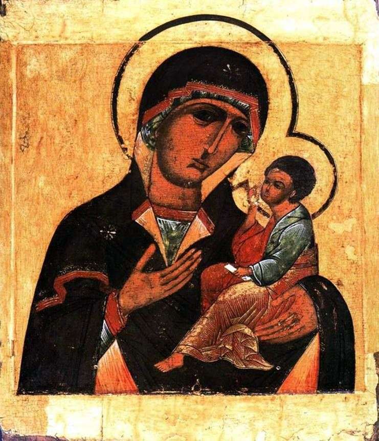 Virgen Hodegetria, como la georgiana