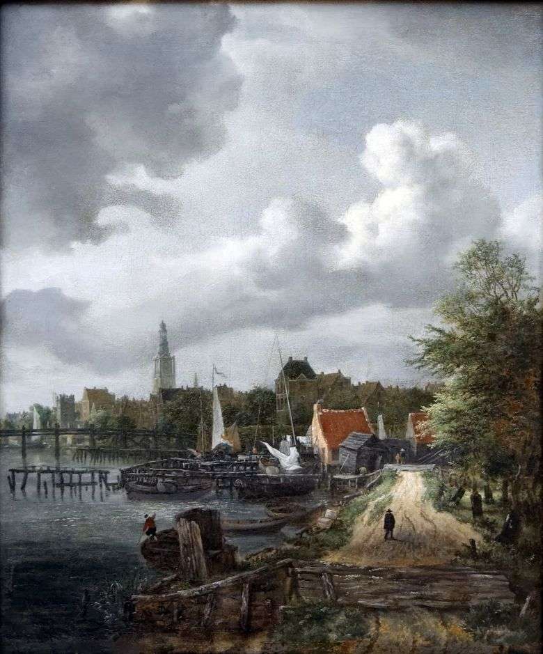 Vista de Amsterdam   Jacob van Ruisdal