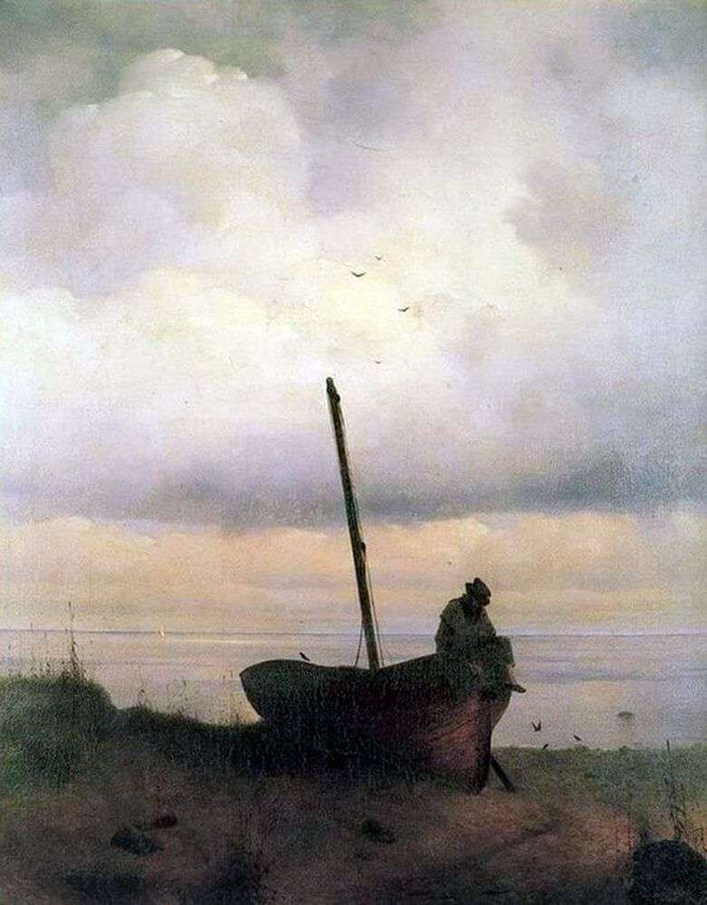 Vista de la costa cerca de San Petersburgo   Ivan Aivazovsky