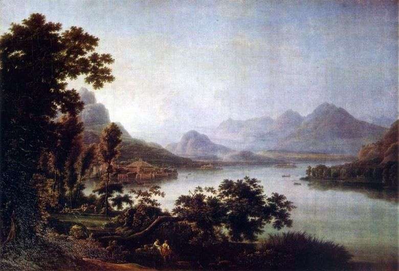 Vista de Lago Manzhore   Fedor Matveyev