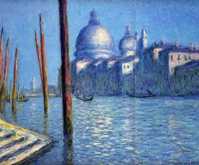 Vistas de Venecia (Gran Canal)   Claude Monet