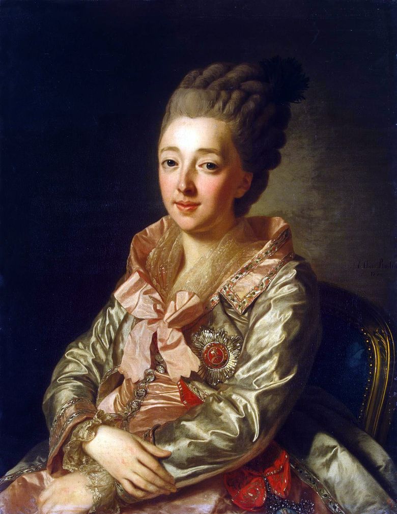Portrait de la grande duchesse Natalia Alekseevna   Alexander Roslin