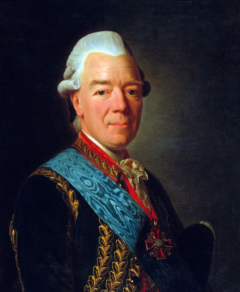 Portrait du comte Zakhar Grigoryevich Chernyshev   Alexander Roslin
