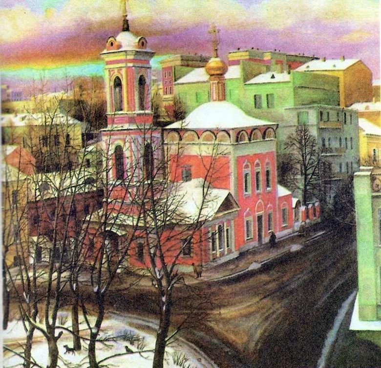 Eglise de lAscension sur la rue Nezhdanova   Tatyana Nazarenko