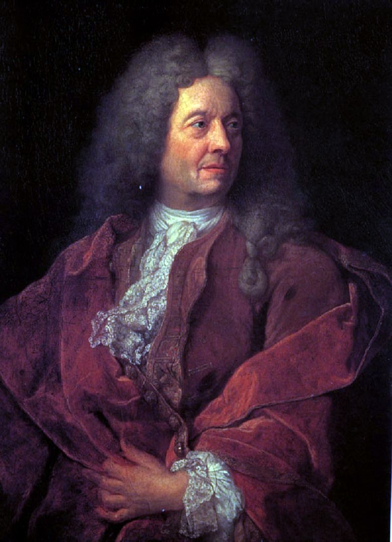 Portrait dun homme en rouge   Maître français du début du XVIIIe siècle