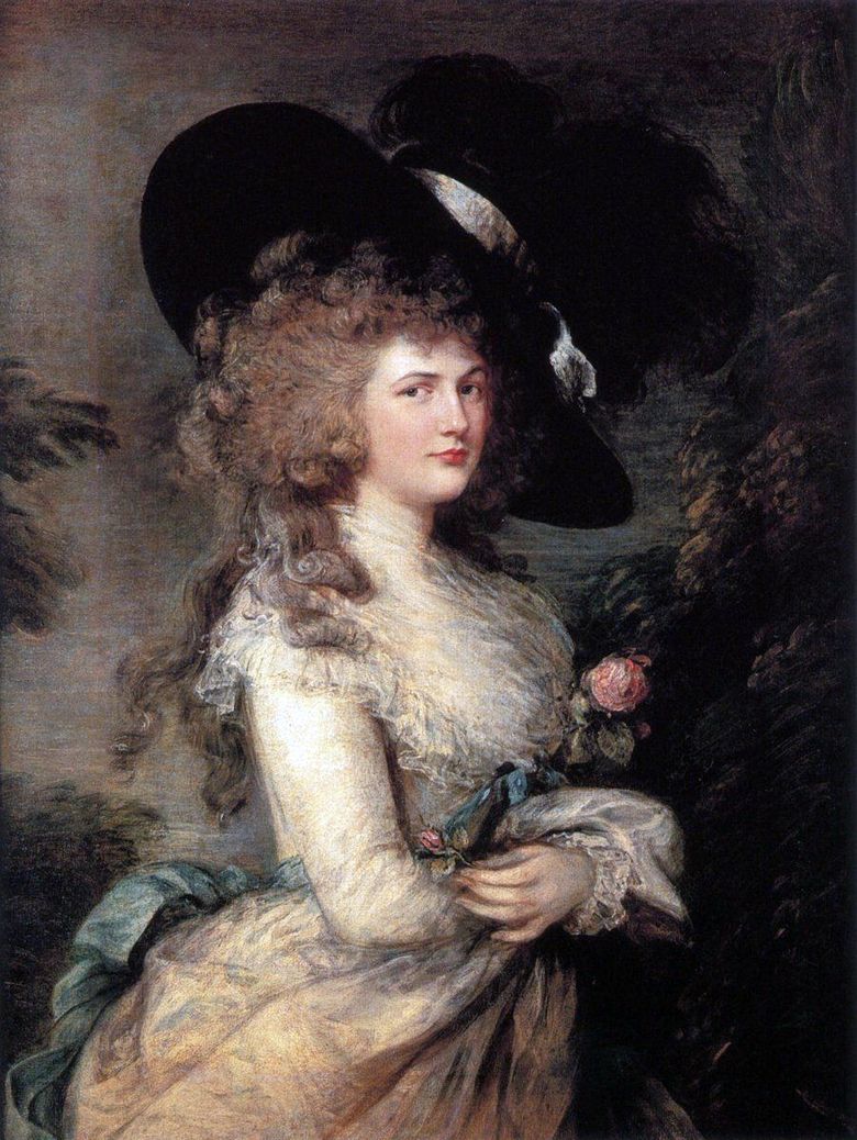 Portrait de Georgiana, duchesse de Devonshire   Thomas Gainsborough