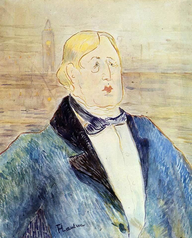 Portrait dOscar Wilde   Henri de Toulouse Lautrec