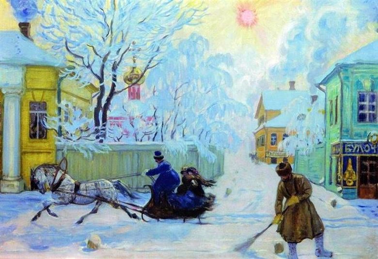 Jour givré     Boris Kustodiev