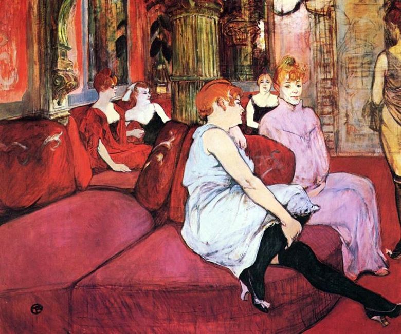 Salon sur les Moulins   Henri de Toulouse Lautrec