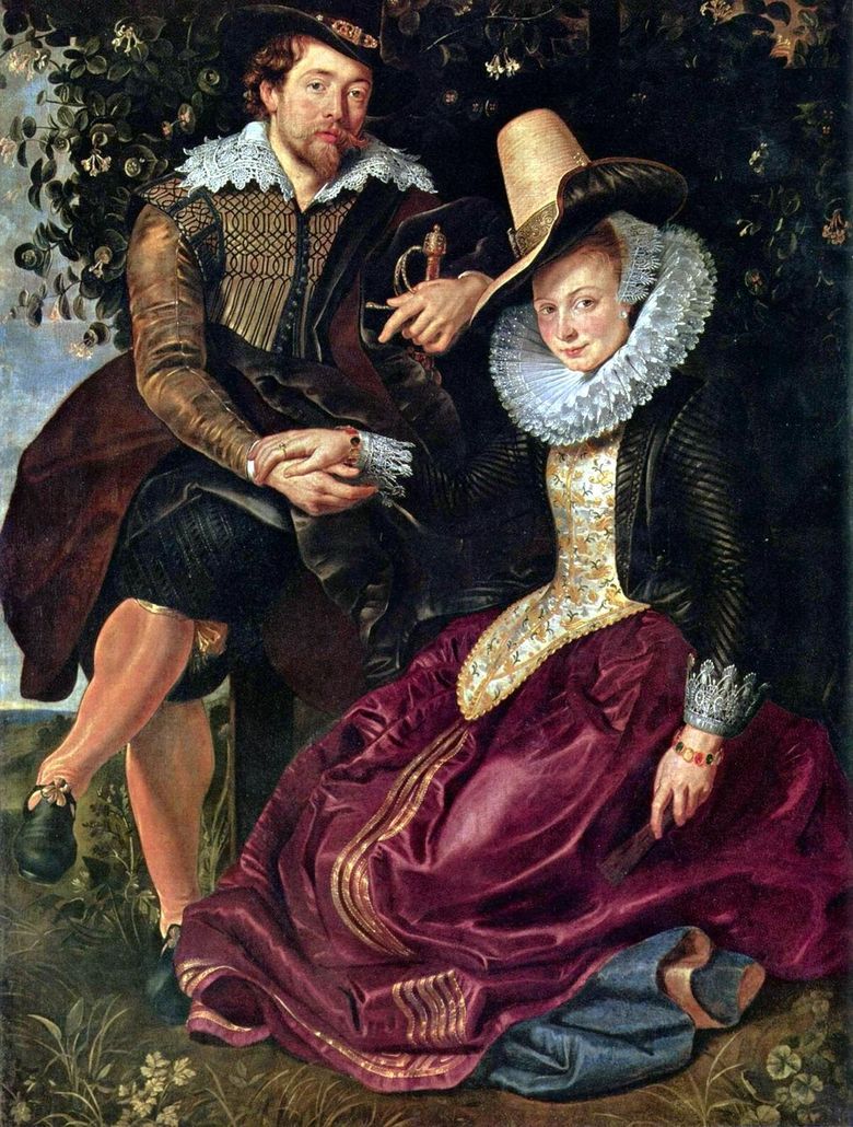 Autoportrait avec Isabella Brant   Peter Rubens