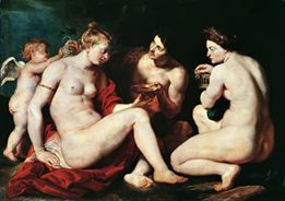 Vénus, Cupidon, Bacchus et Cérès   Peter Rubens