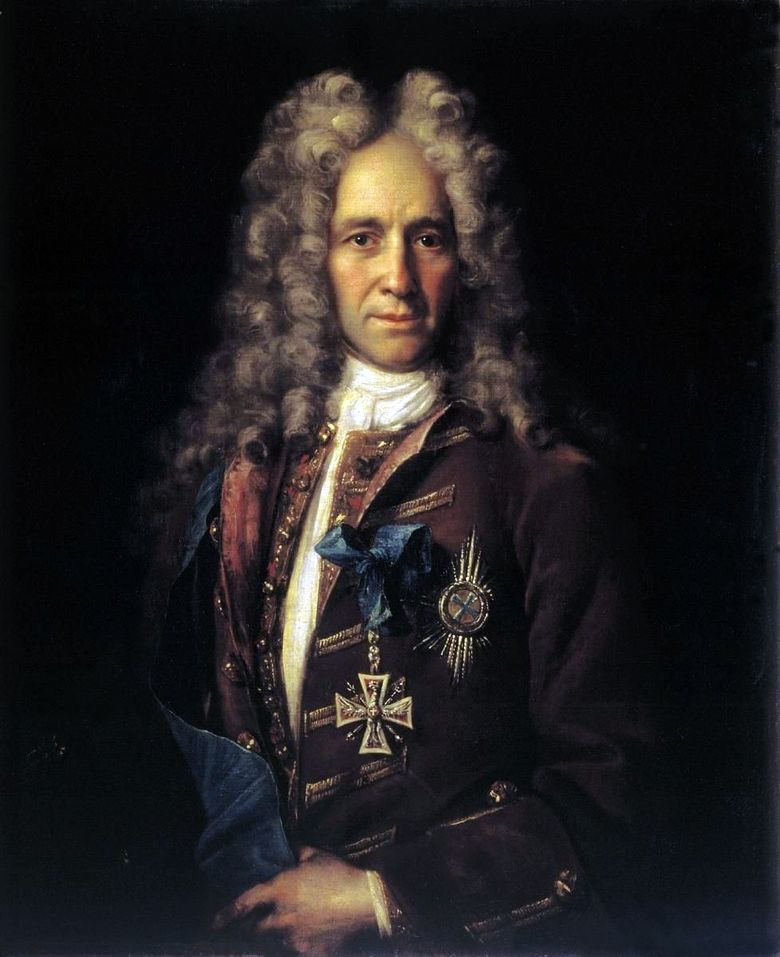 Portrait de Gavril Golovkin   Ivan Nikitin