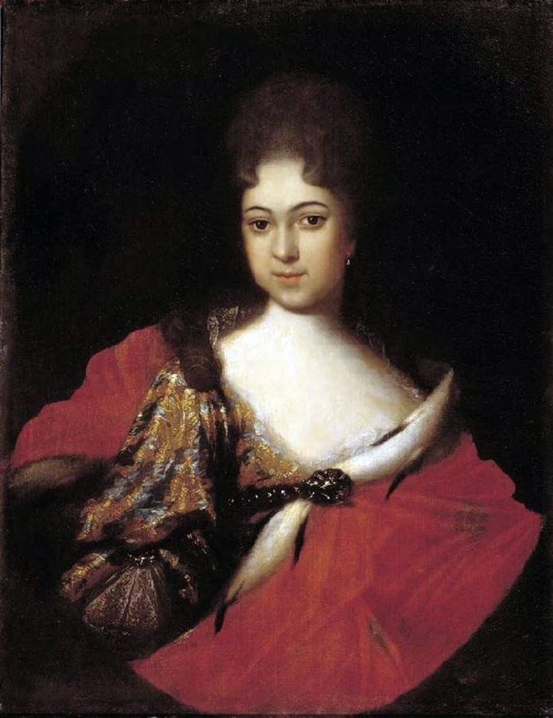 Portrait de la princesse Praskovya Ioannovna   Ivan Nikitin