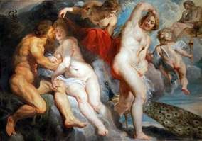 Ixion et Juno   Peter Rubens