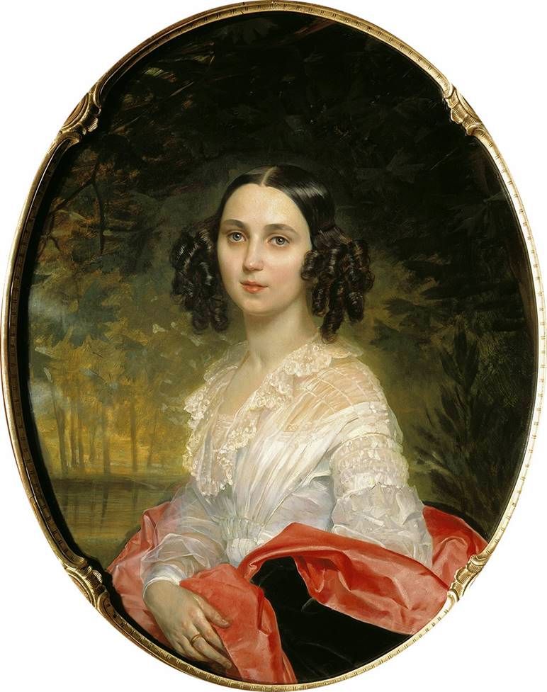 Portrait de M. I. Alekseeva   Karl Bryullov