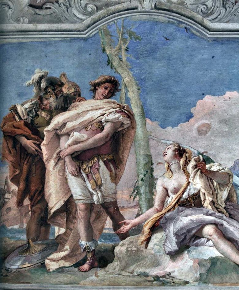 Rinaldo quitte Arminda   Giovanni Battista Tiepolo