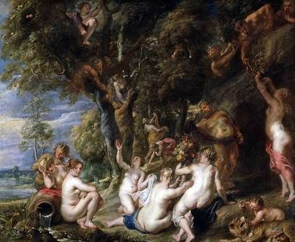 Nymphes et satyres   Peter Rubens