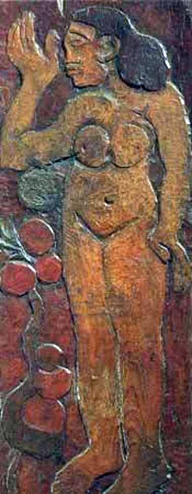Sculpture en bois   Paul Gauguin