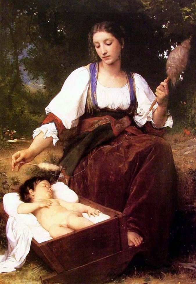 Berceuse   Adolf Bouguereau