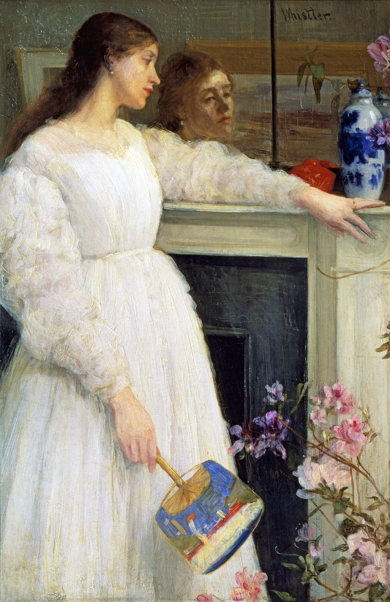 Symphonie en blanc n ° 2: Fille en blanc   James Whistler