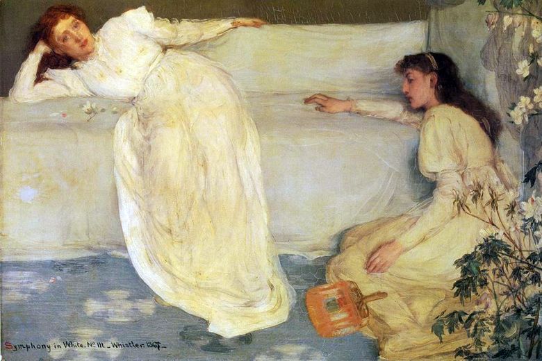 Symphonie en blanc n ° 3   James Whistler