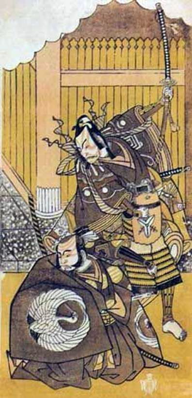 Acteurs Ichikawa Yaozo II et Ichikawa Danjuro V   Katsukawa Shunse