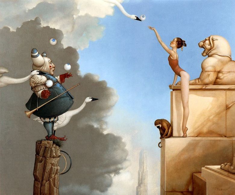 Répétition générale   Michael Parkes