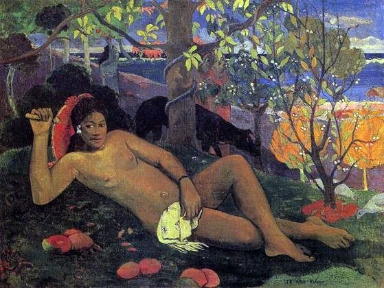 Lépouse du roi   Paul Gauguin