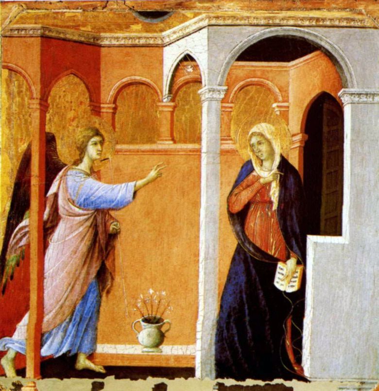 LAnnonciation   Duccio di Buoninsenia