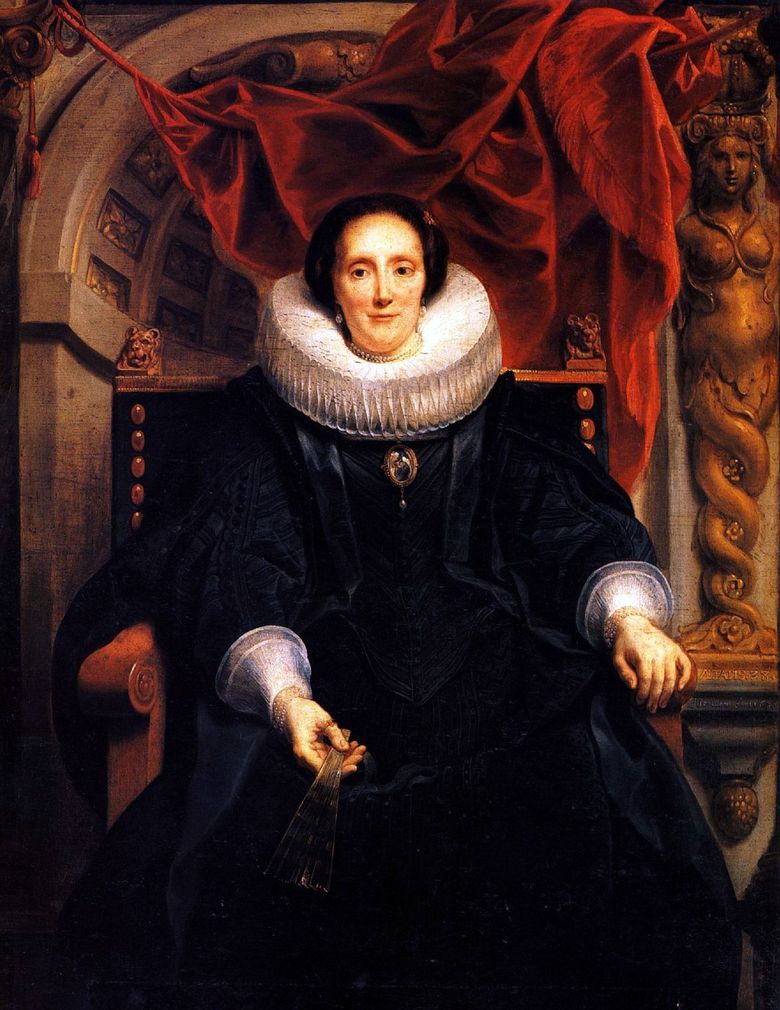 Portrait de Katarina Behagel   Jacob Jordaens