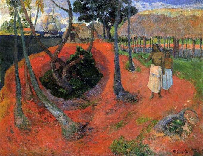 Idylle à Tahiti   Paul Gauguin