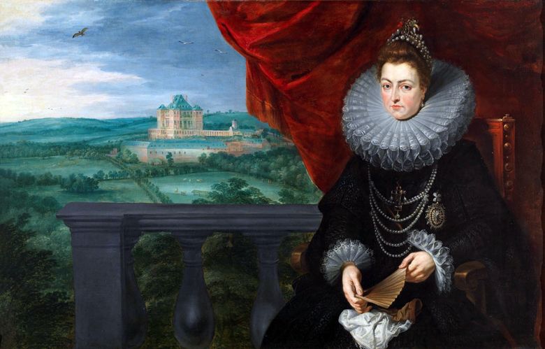 Portrait de linfante Isabel Clara Eugenio   Peter Rubens