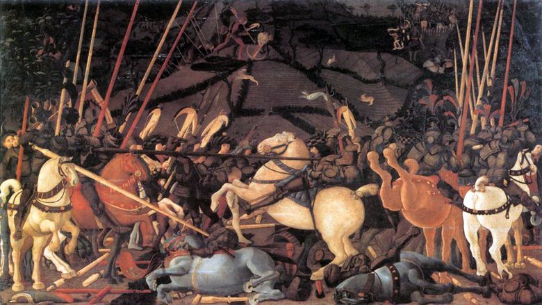 Bataille de San Romano   Paolo Uccello