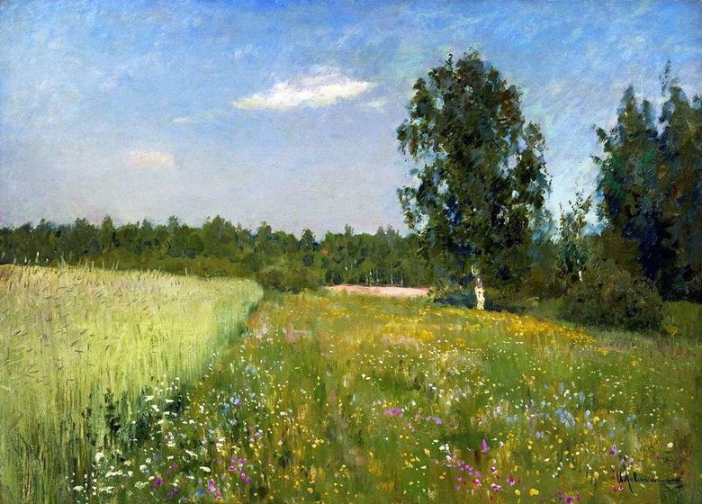 Été (jour de juin)   Isaac Levitan