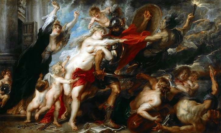 Les conséquences de la guerre   Peter Rubens