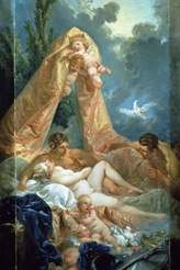 Mars et Vénus capturés par Vulcain   François Boucher