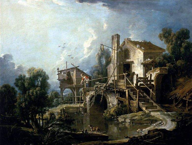 Moulin de Charenton   Francois Boucher