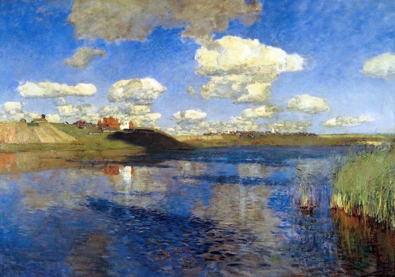 Le lac. Russie   Isaac Levitan