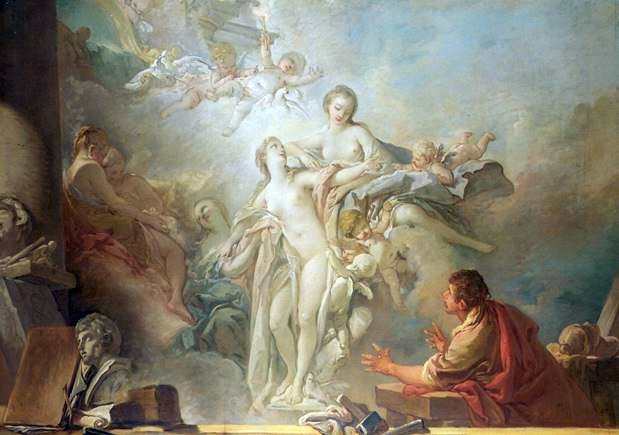 Pygmalion et Galatea   François Boucher