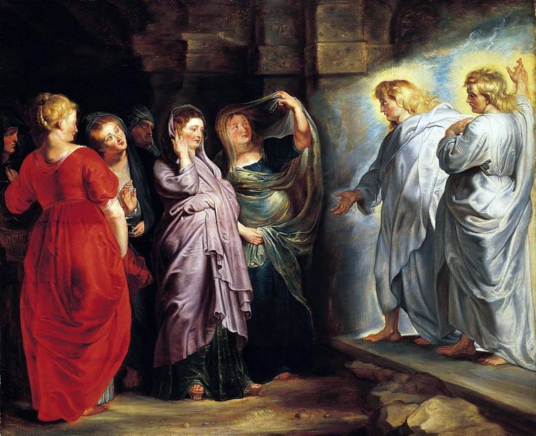 Saintes femmes à la tombe du Christ   Peter Rubens