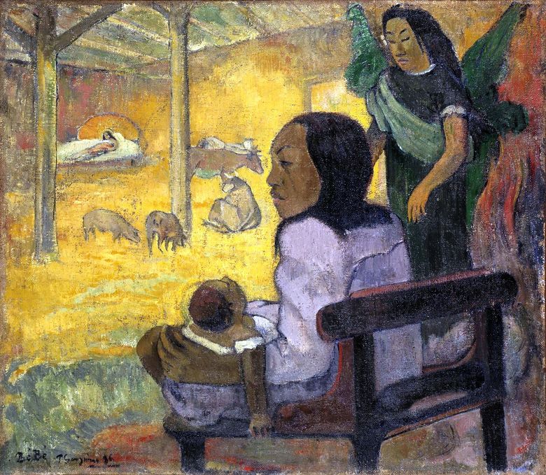 Enfant (Noël)   Paul Gauguin